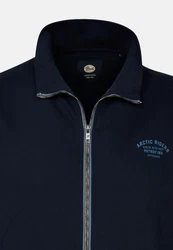 Petrol Industries Sweatjacke Jacke Dunkelblau/Blau/Hellblau