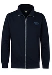 Petrol Industries Sweatjacke Jacke Dunkelblau/Blau/Hellblau