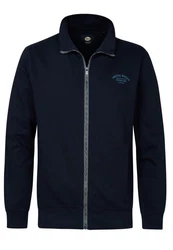 Petrol Industries Sweatjacke Jacke Dunkelblau/Blau/Hellblau