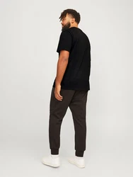 Jack & Jones T-Shirt Basic Dunkelblau/Schwarz/Hellblau
