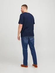 Jack & Jones T-Shirt 3er Pack Dunkelblau/Schwarz/Hellblau