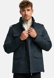 Indicode Winterjacke INWilliax Dunkelblau/Blau
