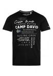 CAMP DAVID T-Shirt CRUISE NORTH Dunkelgrau/Grau/Dunkelgrün/Schwarz/Braun