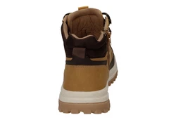 Dockers by Gerli Schnürboots mit seitlichem Reißverschluss Braun/Gelb/Beige/Dunkelbraun