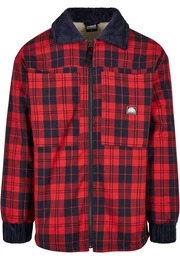 Allwetterjacke Herren Check Flannel Sherpa Jacket (1-St)