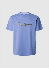 T-Shirt DORIAN TEE mit Markenschriftzug vorne