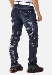Cipo & Baxx 5-Pocket Jeans Blau/Dunkelblau