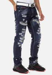 Cipo & Baxx 5-Pocket Jeans Blau/Dunkelblau