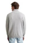 Marc O'Polo Cardigan mit Reißverschluss Grau/Hellgrau