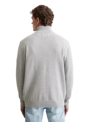 Marc O'Polo Cardigan mit Reißverschluss Grau/Hellgrau