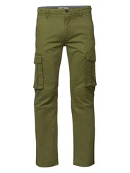 Petrol Industries Chinohose Cargohose Dunkelgrün/Khaki/Grün