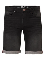 Petrol Industries Jeansshorts Denim-Shorts Schwarz/Dunkelgrau