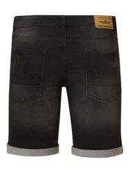 Petrol Industries Jeansshorts Denim-Shorts Schwarz/Dunkelgrau