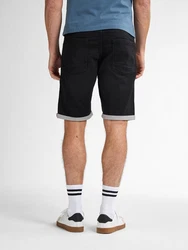 Petrol Industries Jeansshorts Denim-Shorts Schwarz/Dunkelgrau