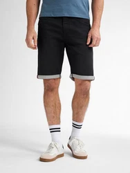 Petrol Industries Jeansshorts Denim-Shorts Schwarz/Dunkelgrau