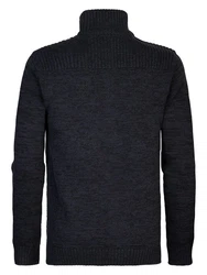 Petrol Industries Strickjacke 'Elim' navy