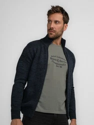 Petrol Industries Strickjacke 'Elim' navy