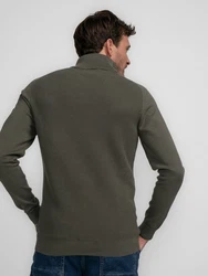 Petrol Industries Strickpullover Minto oliv