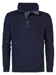 Petrol Industries Strickpullover King Dunkelblau/Blau