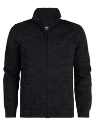 Petrol Industries Strickjacke schwarz