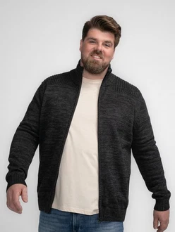 Petrol Industries Strickjacke schwarz