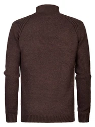Petrol Industries Pullover 'Kiana' Braun/Dunkelbraun/Dunkelrot/Bordeaux