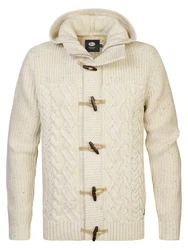 Petrol Industries Strickpullover Strickjacke mit Rippenstrick Portage