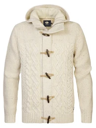 Strickpullover Strickjacke mit Rippenstrick Portage