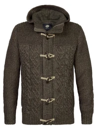 Strickpullover Strickjacke mit Rippenstrick Portage