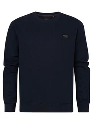 Petrol Industries Sweatshirt 'Firth' Dunkelblau/Blau