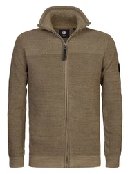 Petrol Industries Strickjacke 'Nulato' umbra