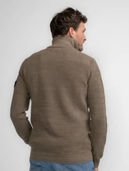Petrol Industries Strickjacke 'Nulato' umbra
