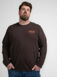 T-Shirt Plus Size T-Shirt mit langen rmeln Wrangell