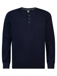 Petrol Industries Shirt Adak Dunkelblau/Blau