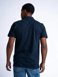 Petrol Industries Poloshirt Biloxi Beach Dunkelblau