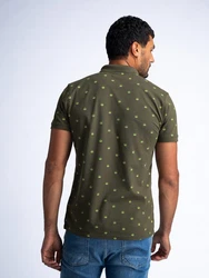 Petrol Industries Poloshirt Biloxi Beach Dunkelgrün