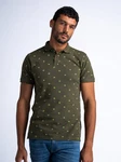 Petrol Industries Poloshirt Biloxi Beach Dunkelgrün