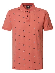 Petrol Industries Poloshirt Summerize Rosa/Orange/Rot