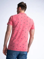 Petrol Industries Poloshirt Summerize Rosa/Orange/Rot