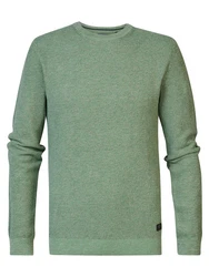 Petrol Industries Pullover Eureka grünmeliert