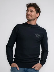Petrol Industries Pullover Tok Dunkelblau