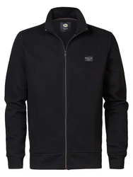 Petrol Industries Strickjacke Tazlina schwarz