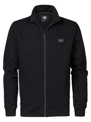 Petrol Industries Strickjacke Tazlina schwarz