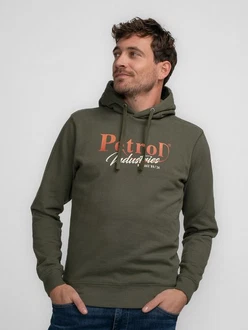Petrol Industries Sweatshirt Tuntutuliak oliv/orange/wei Petrol Industries Sweatshirt Tuntutuliak oliv/orange/wei