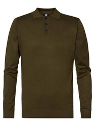 Petrol Industries Strickpullover Beardstown Dunkelgrün/Khaki
