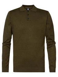 Petrol Industries Strickpullover Beardstown Dunkelgrün/Khaki