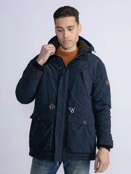 Petrol Industries Winterjacke Parka Niles Dunkelblau/Blau