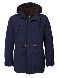 Petrol Industries Winterjacke Parka Niles Dunkelblau/Blau