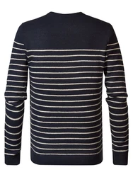 Petrol Industries Strickpullover Stebbins Dunkelblau/Blau