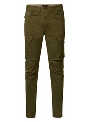 Petrol Industries Chinohose Cargo-Hose Waikiki Khaki/Dunkelgrün